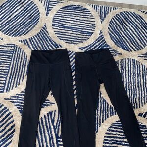 Black High-Waisted Leggings
